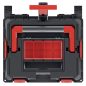 C Block ALU LOG 40 Gurulós Szerszámosláda Fekete-Piros