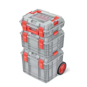   Kistenberg C Block Cool Grey 4C Szerszámosláda Készlet Alumínium Fogantyúval