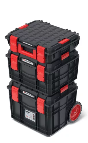 C Block Pro Moduláris Szerszámosláda Szett Fekete-Piros