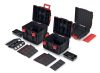 C Block Pro Moduláris Szerszámosláda Szett Fekete-Piros