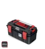 Kistenberg S Block ALU LOG 55 Szerszámosláda IP55 Fekete-Piros