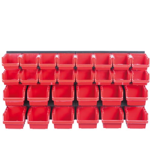 Orderline KOR1-S411 Szerszámtároló Panel Rendszer Fekete