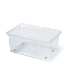 Prosperplast Cargobox 600 Átlátszó Tárolódoboz Görgőkkel