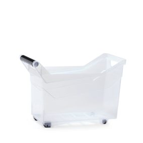 NUK 380 Átlátszó Gurulós Tárolódoboz