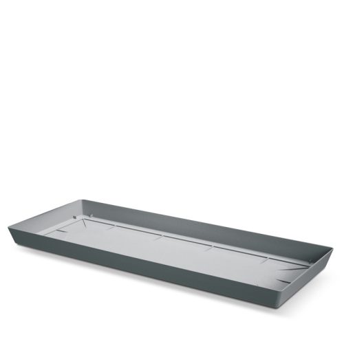 Lofly Saucer Case Hosszúkás Virágtál Alátét Kőszürke 73 cm