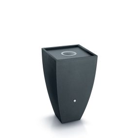   Modena 200L Antracit Esővízgyűjtő Tartály Virágtartó Funkcióval