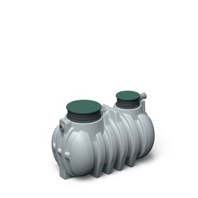   Unground R-2000 Földalatti Esővízgyűjtő Tartály Világosszürke 2000L