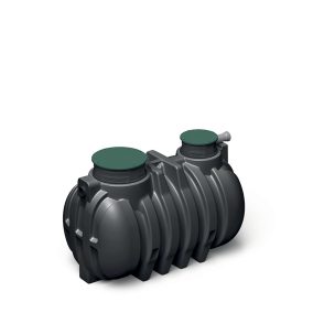   Unground R-3000 Földalatti Esővízgyűjtő Tartály Fekete 3000L