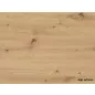 Adam 100 Laminált Tölgy Étkezőasztal Fekete Vázzal