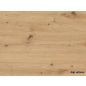 Adam 120 Artisan Tölgy Étkezőasztal Laminált Fekete Vázzal
