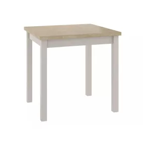 Adam 80 Négyzetes Étkezőasztal Laminált Tölgy/Kasmír