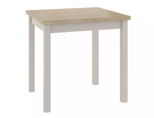 Adam 80 Négyzetes Étkezőasztal Laminált Tölgy/Kasmír