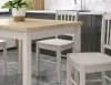 Adam 80 Négyzetes Étkezőasztal Laminált Tölgy/Kasmír