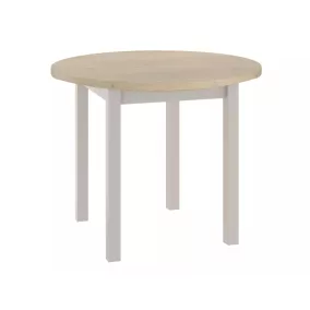 Adam fi80 Kerek Étkezőasztal Laminált Tölgy/Kasmír