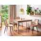   Adam Lancelot Tölgy Étkezőasztal Laminált Fehér-Tölgy Modern