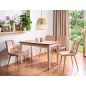   Adam Lancelot Tölgy Étkezőasztal Laminált Fehér-Tölgy 120cm