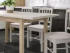 Adam 125 Kihúzható Étkezőasztal Laminált Kasmír-Tölgy