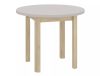 Adam fi80 Kerek Étkezőasztal Laminált Kasmír-Cremona Tölgy