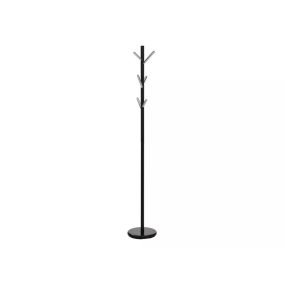 Allen Modern Fém Ruhafogas Fekete-Króm Álló