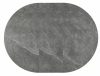 Angel II Kihúzható Kerek Étkezőasztal Márvány Hatású Szürke/Fekete
