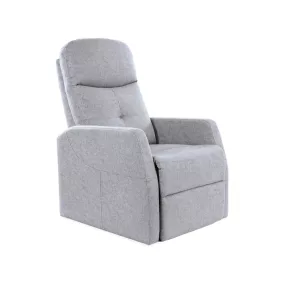 Ares Relax Kényelmi Szövet Fotel Szürke Kihúzható