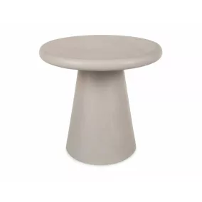 Aurora Dohányzóasztal MDF Mikrocement Világosszürke