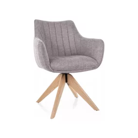 Azalia D Brego Forgó Étkezőszék Szürke Kőrisfa