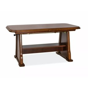 Beata Állítható Magasságú Diófa Étkezőasztal