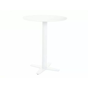 BT002 Kerek Bárasztal MDF Fehér Matt