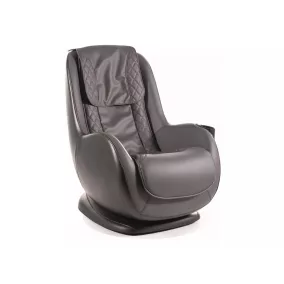   Bugatti Luxus Masszázsfotel Műbőr Szürke USB-csatlakozós