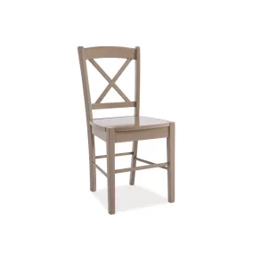 CD-56 Keresztpántos Fa Étkezőszék Trüffel