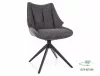Coda Brego Forgó Étkezőszék Sötétszürke Szövettel