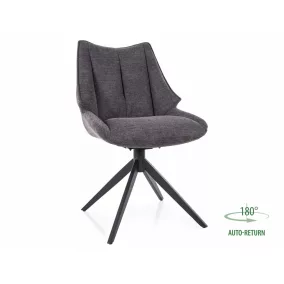 Coda Brego Forgó Étkezőszék Sötétszürke Szövettel