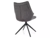 Coda Brego Forgó Étkezőszék Sötétszürke Szövettel