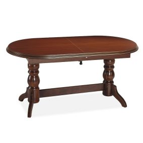   Daniel Klasszikus Kinyitható Étkezőasztal Bükkfa Gesztenye