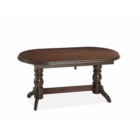   Daniel Állítható Magasságú Diófa Étkezőasztal Kihúzható Lappal