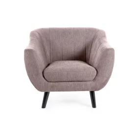 Elite Brego Kényelmes Fotel Bézs Fa Vázzal