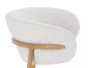 Elton D Brego Étkezőszék Világos Bézs Szövet Tölgy Vázzal