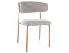 Elton D Brego Étkezőszék Szürke Szövet Tölgy
