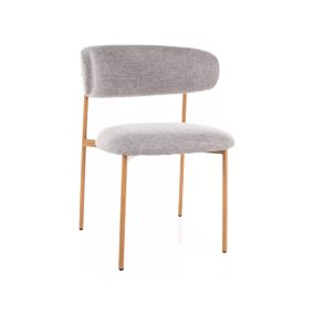 Elton D Brego Étkezőszék Szürke Szövet Tölgy