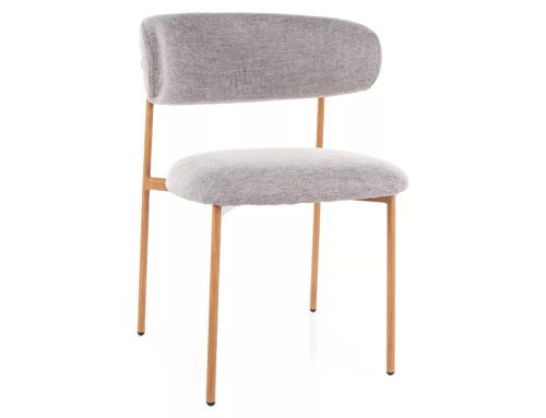 Elton D Brego Étkezőszék Szürke Szövet Tölgy