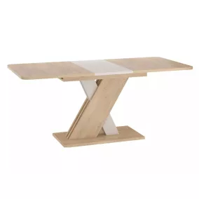   Exel Bővíthető Étkezőasztal Laminált Lappal Tölgy Kremona Torro Kaszmir