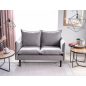 Flora Bársony Kétszemélyes Kanapé Szürke