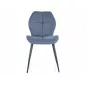 Frank Nea Kényelmes Étkezőszék Farmer Kék Fém Vázzal