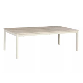   Frost L1 Téglalap Alakú Dohányzóasztal Laminált Alpi Tölgy-Törtfehér