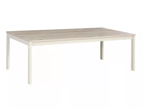 Frost L1 Téglalap Alakú Dohányzóasztal Laminált Alpi Tölgy-Törtfehér