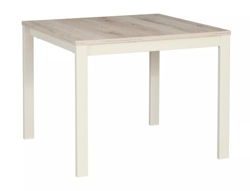 Frost L2 Négyzetes Dohányzóasztal Laminált Alpesi Tölgy-Törtfehér