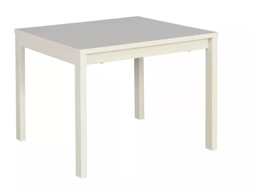 Frost L4 Négyzetes Laminált Dohányzóasztal Törtfehér