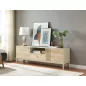   Frost RTV1 Modern TV Szekrény Laminált Törtfehér-Alpesi Tölgy
