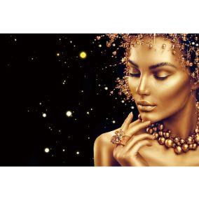 Arany Álom Edzett Üveg Falikép 120x80 cm